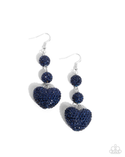 Load image into Gallery viewer, Paparazzi Jewelry Earrings Vision in Shimmer - Blue