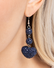 Load image into Gallery viewer, Paparazzi Jewelry Earrings Vision in Shimmer - Blue