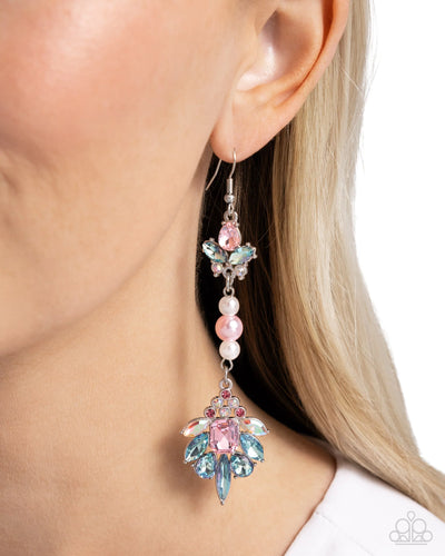 Paparazzi Jewelry Earrings Considerable Captivation - Multi