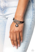 Load image into Gallery viewer, Paparazzi Jewelry Bracelet Soccer Player - Black