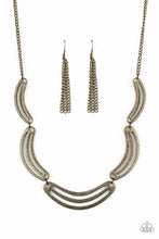 Load image into Gallery viewer, Paparazzi Jewelry Necklace Palm Springs Pharaoh - Brass
