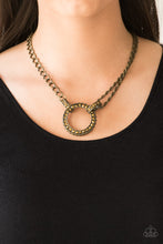 Load image into Gallery viewer, Paparazzi Jewelry Necklace Razzle Dazzle - Brass