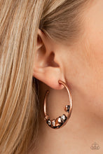 Load image into Gallery viewer, Paparazzi Jewelry Earrings Attractive Allure - Copper