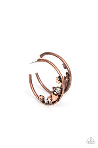 Paparazzi Jewelry Earrings Attractive Allure - Copper