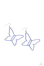 Load image into Gallery viewer, Paparazzi Jewelry Earrings Soaring Silhouettes - Blue
