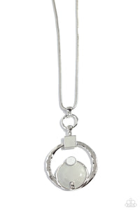 Paparazzi Jewelry Necklace Tastefully Transparent