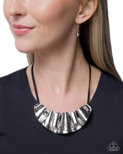 Load image into Gallery viewer, Paparazzi Jewelry Necklace Crimped Caliber - Black
