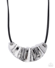Load image into Gallery viewer, Paparazzi Jewelry Necklace Crimped Caliber - Black