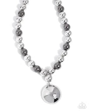 Load image into Gallery viewer, Paparazzi Jewelry Necklace Taking A Shine To - Silver