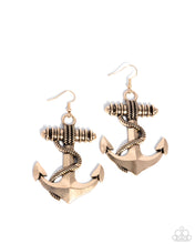 Load image into Gallery viewer, Paparazzi Jewelry Earrings Adorable Anchor