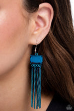 Load image into Gallery viewer, Paparazzi Jewelry Dreaming Of TASSELS - Blue