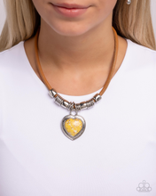 Load image into Gallery viewer, Paparazzi Jewelry Necklace Significant Other - Yellow
