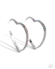 Load image into Gallery viewer, Paparazzi Jewelry Earrings Halftime Hearts - Multi
