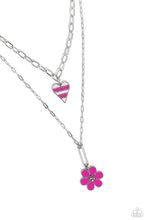 Load image into Gallery viewer, Paparazzi Jewelry Necklace Childhood Charms - Pink