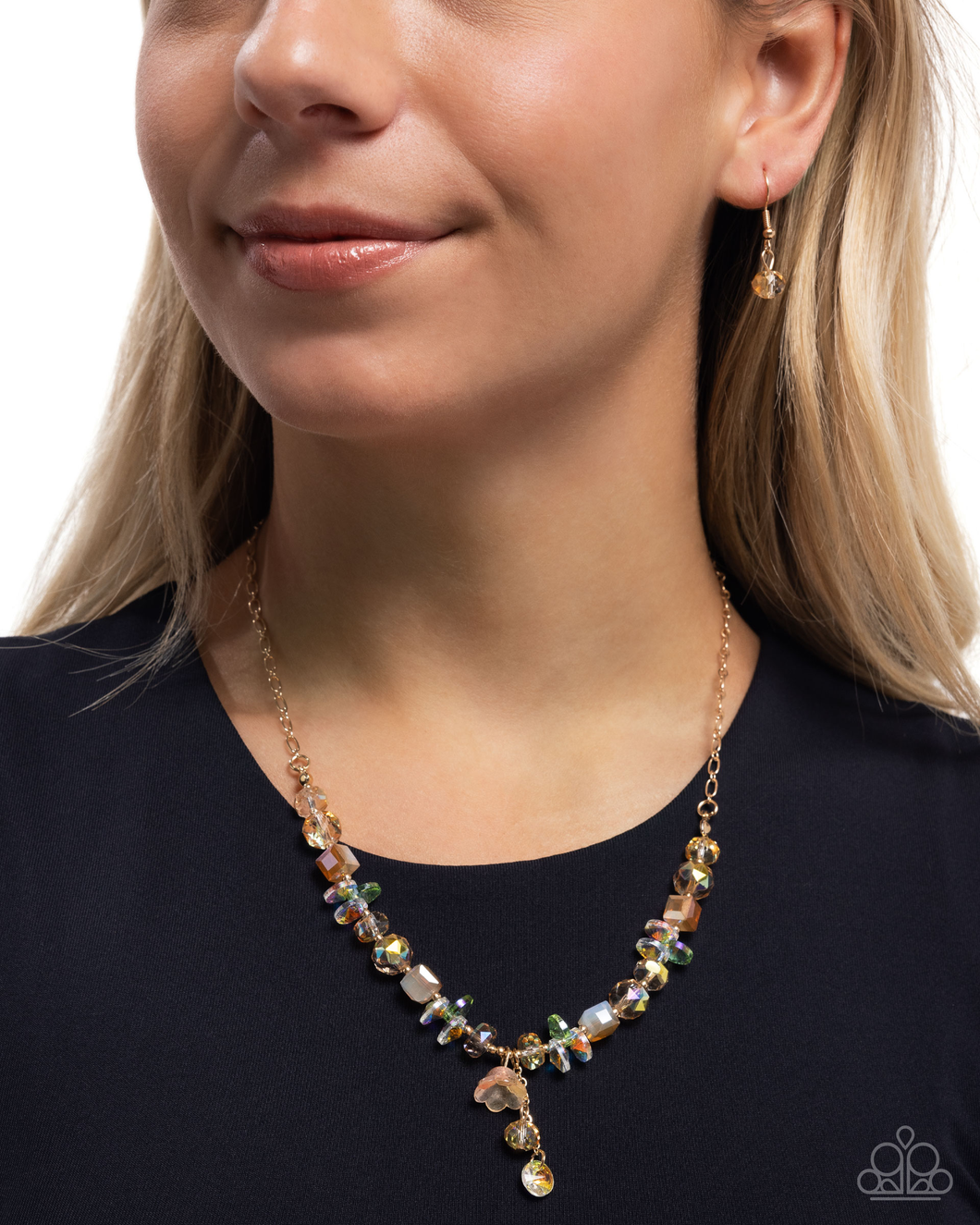 Paparazzi Jewelry Necklace Tasteful Tulip - Orange