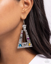 Load image into Gallery viewer, Paparazzi Jewelry  Earrings Warped Wanderer - Multi