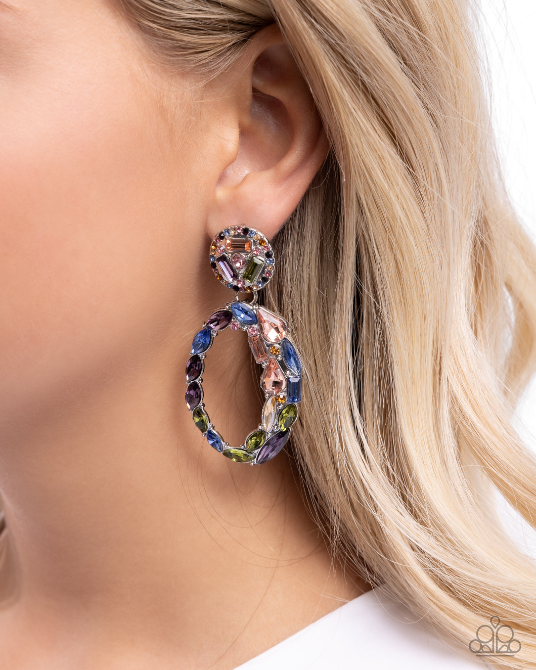 Paparazzi Jewelry Earrings Eclectic Elevation - Multi