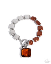 Load image into Gallery viewer, Paparazzi Jewelry Bracelet Mismatched Season - Brown
