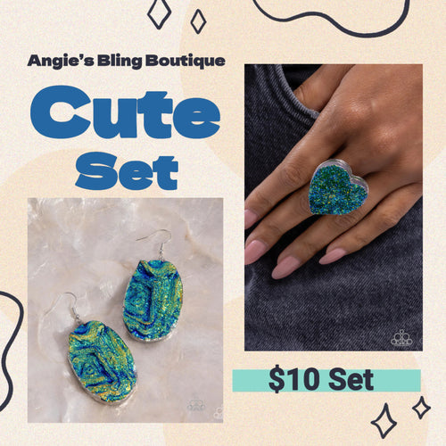 Paparazzi Jewelry Earrings Artistic Avenue - Blue