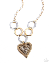 Load image into Gallery viewer, Paparazzi Jewelry Necklace Focused Affection - Gold