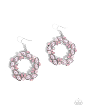 Load image into Gallery viewer, Paparazzi Jewelry Earrings Life Could Be ABEAM - Pink