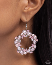 Load image into Gallery viewer, Paparazzi Jewelry Earrings Life Could Be ABEAM - Pink