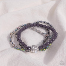 Load image into Gallery viewer, Paparazzi Jewelry Bracelet Beaded Boundary - Silver