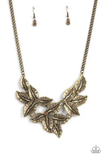 Load image into Gallery viewer, Paparazzi Jewelry Earrings Tastefully Twisty - Brass