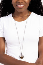 Load image into Gallery viewer, Paparazzi Jewelry Necklace Geo Mine - Brown