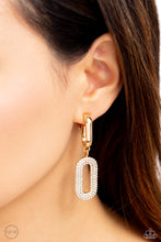 Load image into Gallery viewer, Paparazzi Jewelry Earrings Linked Luxury