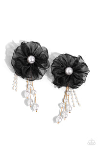 Paparazzi Jewelry Earrings Dripping In Decadence - Black