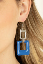 Load image into Gallery viewer, Paparazzi Jewelry Earrings Twice As Nice - Blue