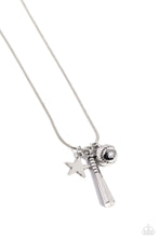 Load image into Gallery viewer, Paparazzi Jewelry Necklace Hey Batter Batter! - Silver