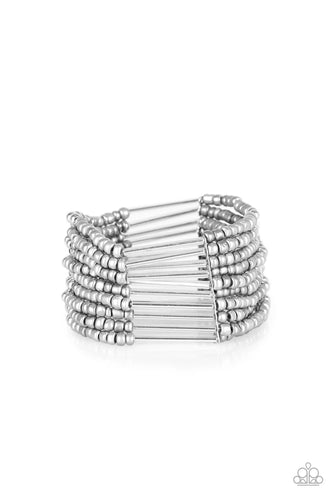 Paparazzi Jewelry Bracelet Rural Retreat - Silver