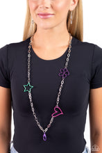 Load image into Gallery viewer, Paparazzi Jewelry Necklace Shape the Future - Purple