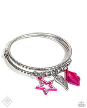 Load image into Gallery viewer, Paparazzi Jewelry BraceletThe Princess and the Popstar/Popstar Privilege - Pink