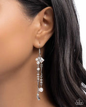 Load image into Gallery viewer, Paparazzi Jewelry Earrings Glowing Gamut - White
