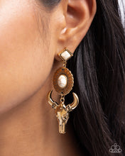 Load image into Gallery viewer, Paparazzi Jewelry Earrings Western Week - Gold