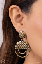 Load image into Gallery viewer, Paparazzi Jewelry Earrings Southern Souvenir - Brass