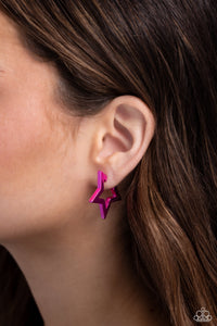 Paparazzi Jewelry Earrings In A Galaxy STAR, STAR Away - Multi