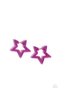 Paparazzi Jewelry Earrings In A Galaxy STAR, STAR Away - Multi
