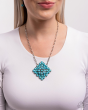 Load image into Gallery viewer, Paparazzi Jewelry Necklace Stony Strength - Blue
