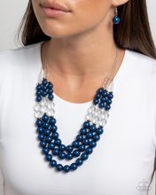 Load image into Gallery viewer, Paparazzi Jewelry Necklace Speckled Statement - Blue