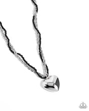 Load image into Gallery viewer, Paparazzi Jewelry Necklace Falling Slowly - Black
