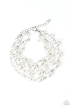 Load image into Gallery viewer, Paparazzi Jewelry Bracelet Until The End Of TIMELESS - White
