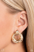 Load image into Gallery viewer, Paparazzi Jewelry Earrings Metro Voyage - Gold