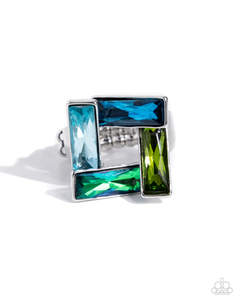 Paparazzi Jewelry Ring Sinuous Square