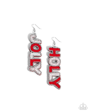 Load image into Gallery viewer, Paparazzi Jewelry Earrings Jolly Holiday - Multi