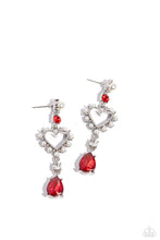 Load image into Gallery viewer, Paparazzi Jewelry Earrings Lovers Lure - Red