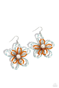 Paparazzi Jewelry Earrings PEARL Crush - Orange